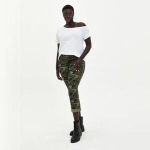 Torrid | Crop Aviator Pant - Twill Camo Plus Size Various